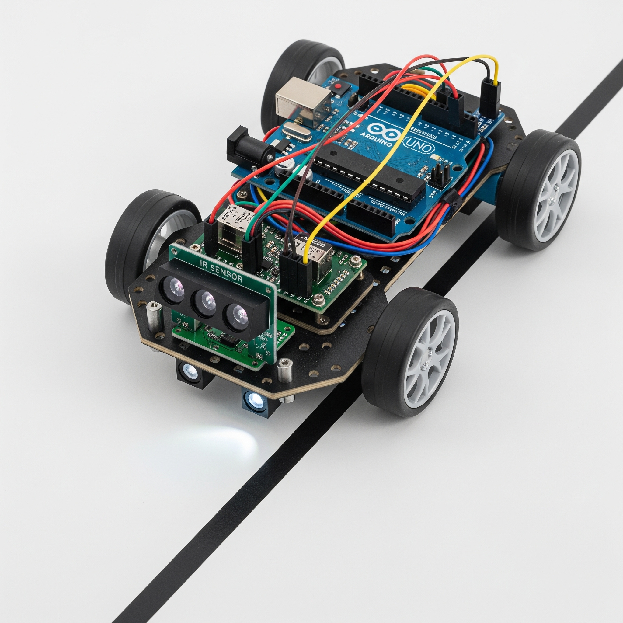 Line Following Robotic Car